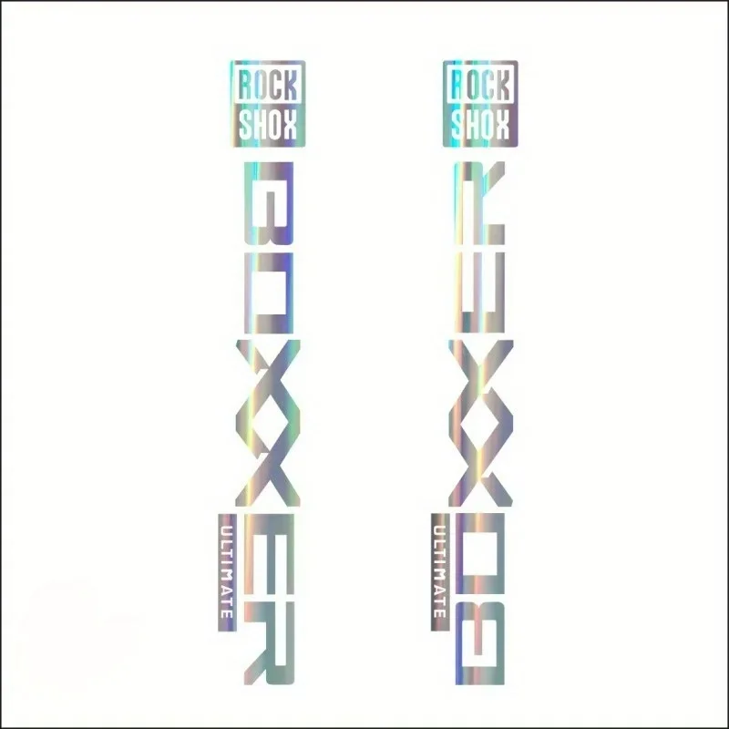 

RockShox Boxxer вилка наклейка водостойкие солнцезащитные наклейки из ПВХ для MTB горный велосипед рама украшения аксессуары