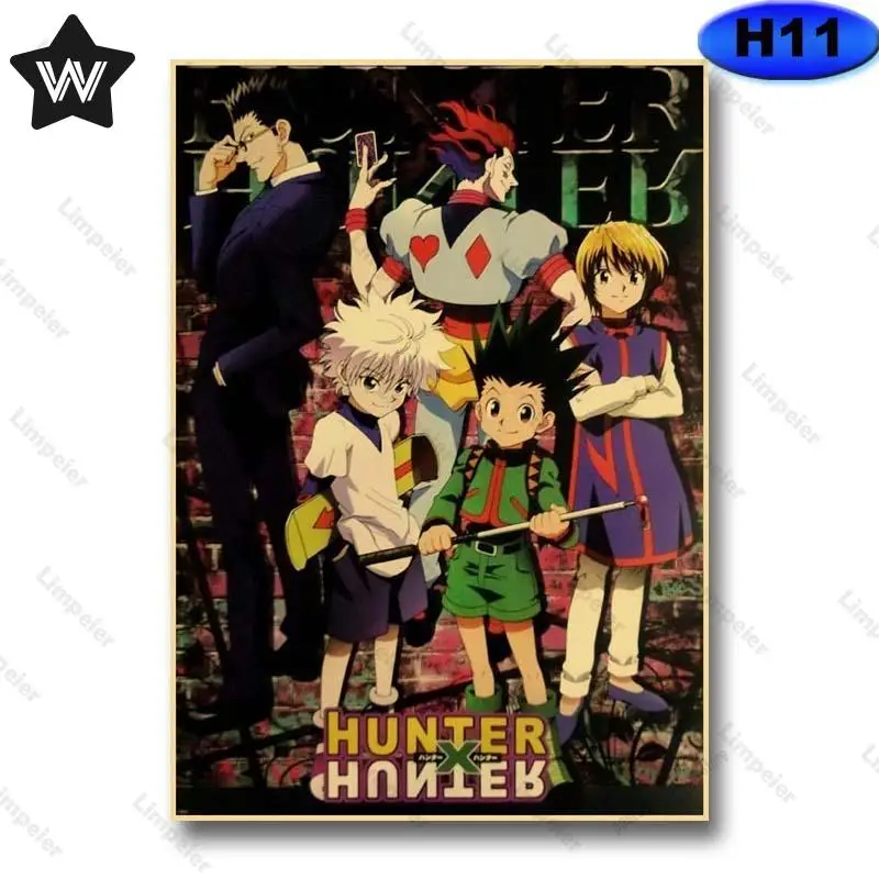 Японский аниме металлический жестяной знак в винтажном стиле Оловянный Плакат