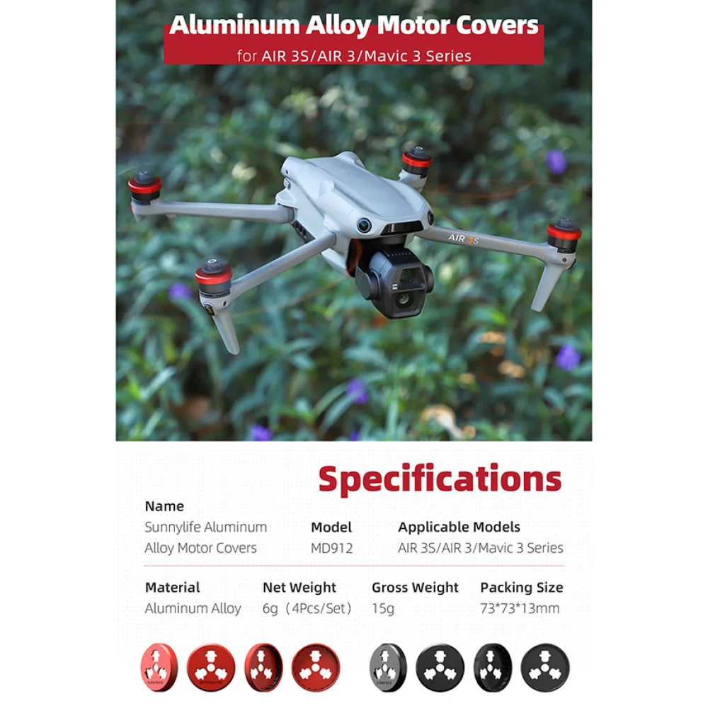 Защитный чехол из алюминиевого сплава для AIR 3S/AIR 3/MAVIC 3 PRO/MAVIC CLASSIC/MAVIC