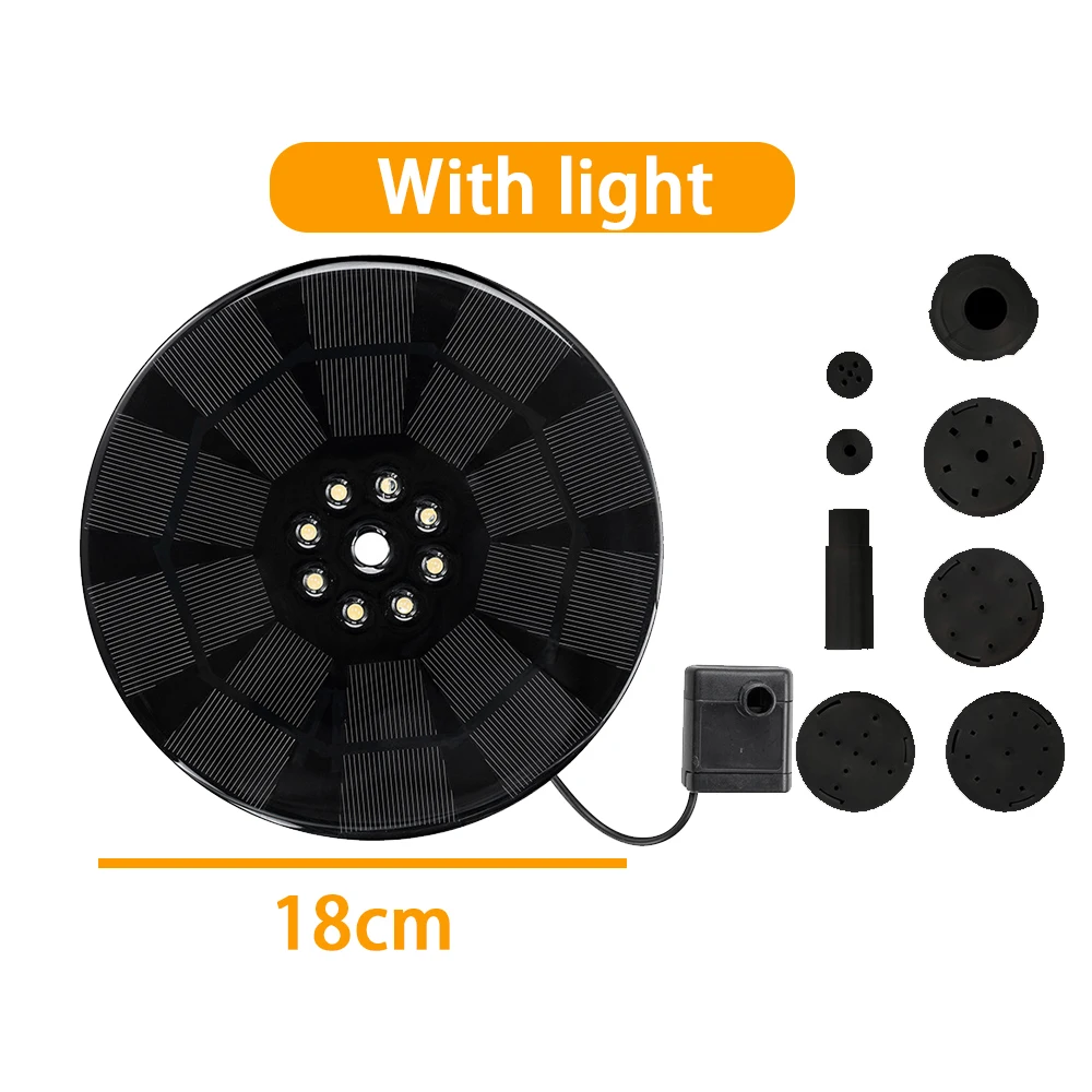 

Пластиковые солнечные фонарики для фонтана