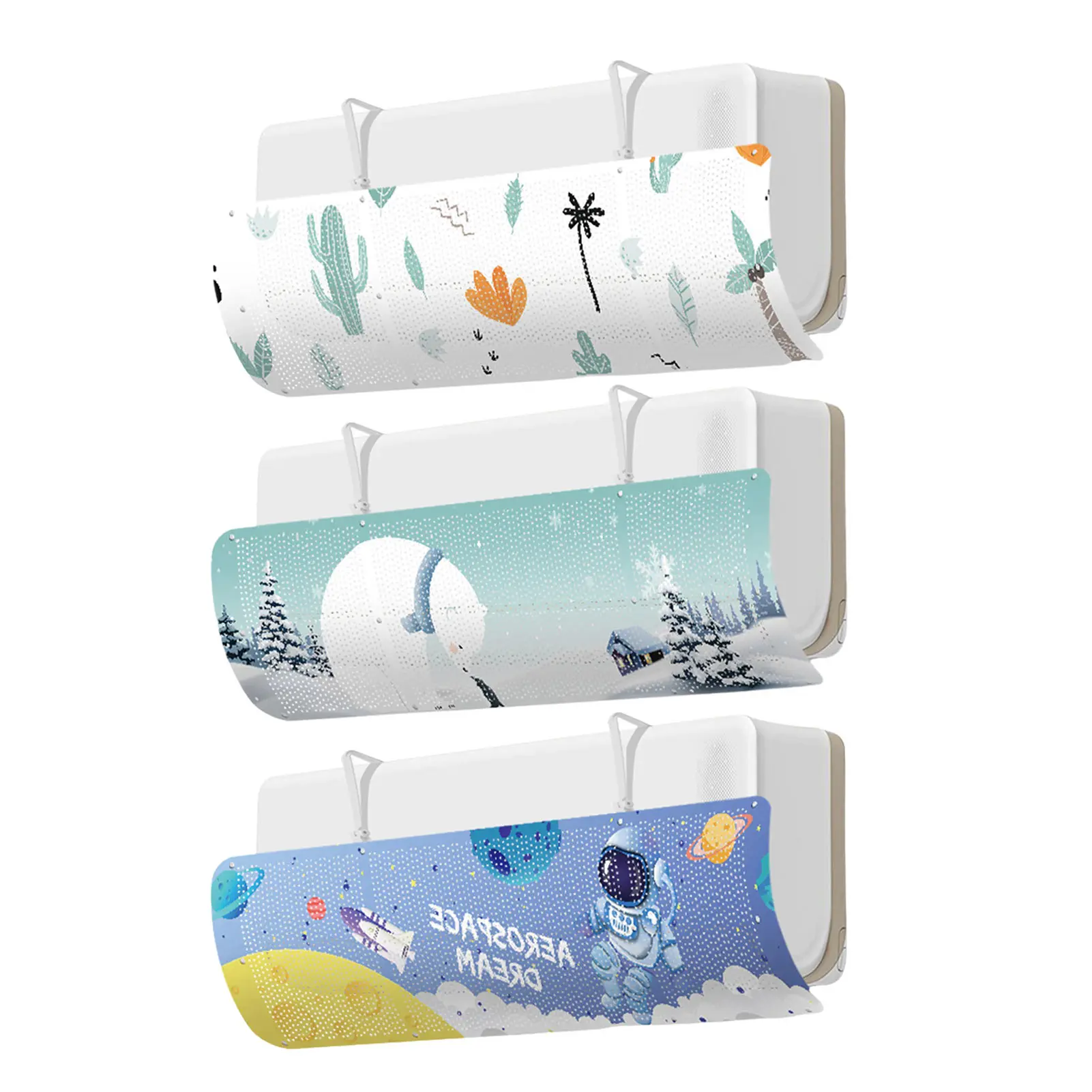 

Adjustable Air Conditioning Wind Deflector Baffle Household Anti-direct Blowing Air Windshield Hanging Air Conditioner Cover