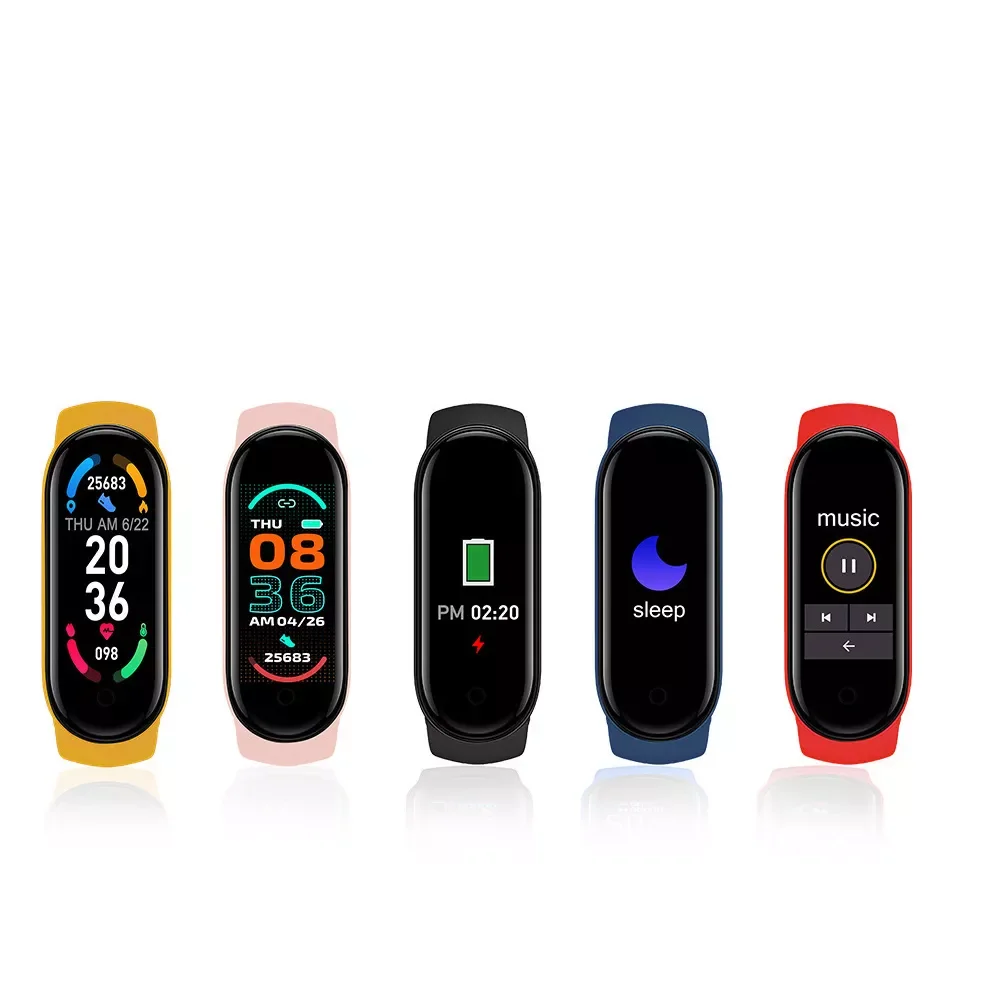 

Smart Band 6 Global Version M6 Fitness Bracelet m6 Smartwatch Women Sport Men Watch Fit pro My Band 6 Health Smart Watch