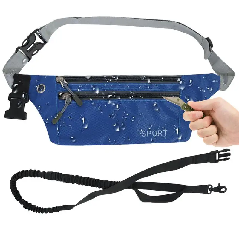 

Поводок для собак среднего размера, для прогулок и пробежек, со смартфоном