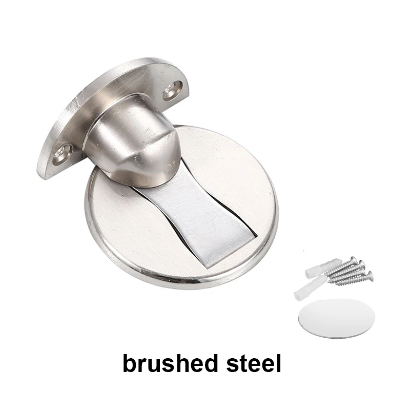 

Магнитный Дверной Стопор TFAAI, Невидимый Самоклеящийся Напольный Прочный Настенный Протектор Для Дома, Спальни, Дверной Стопор