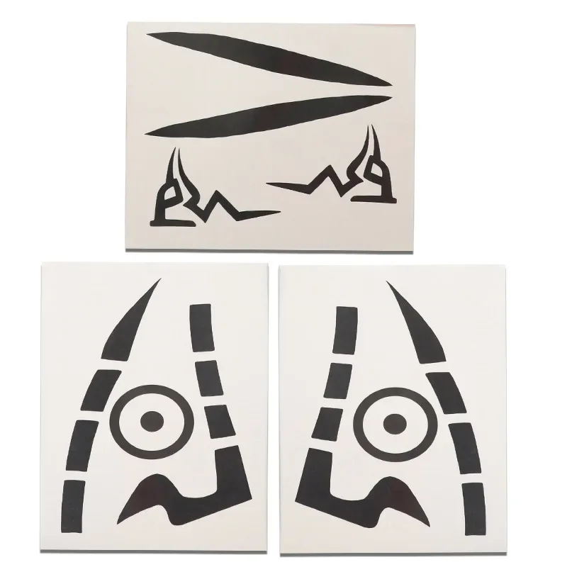 Аниме дзюдзюцу кайсен Раймень Сукуна татуировка на все тело косплей водостойкая