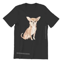 cute hip hop tshirts chihuahua pet dog lovers leisure plus size men t shirts hot sale stuff for men women
