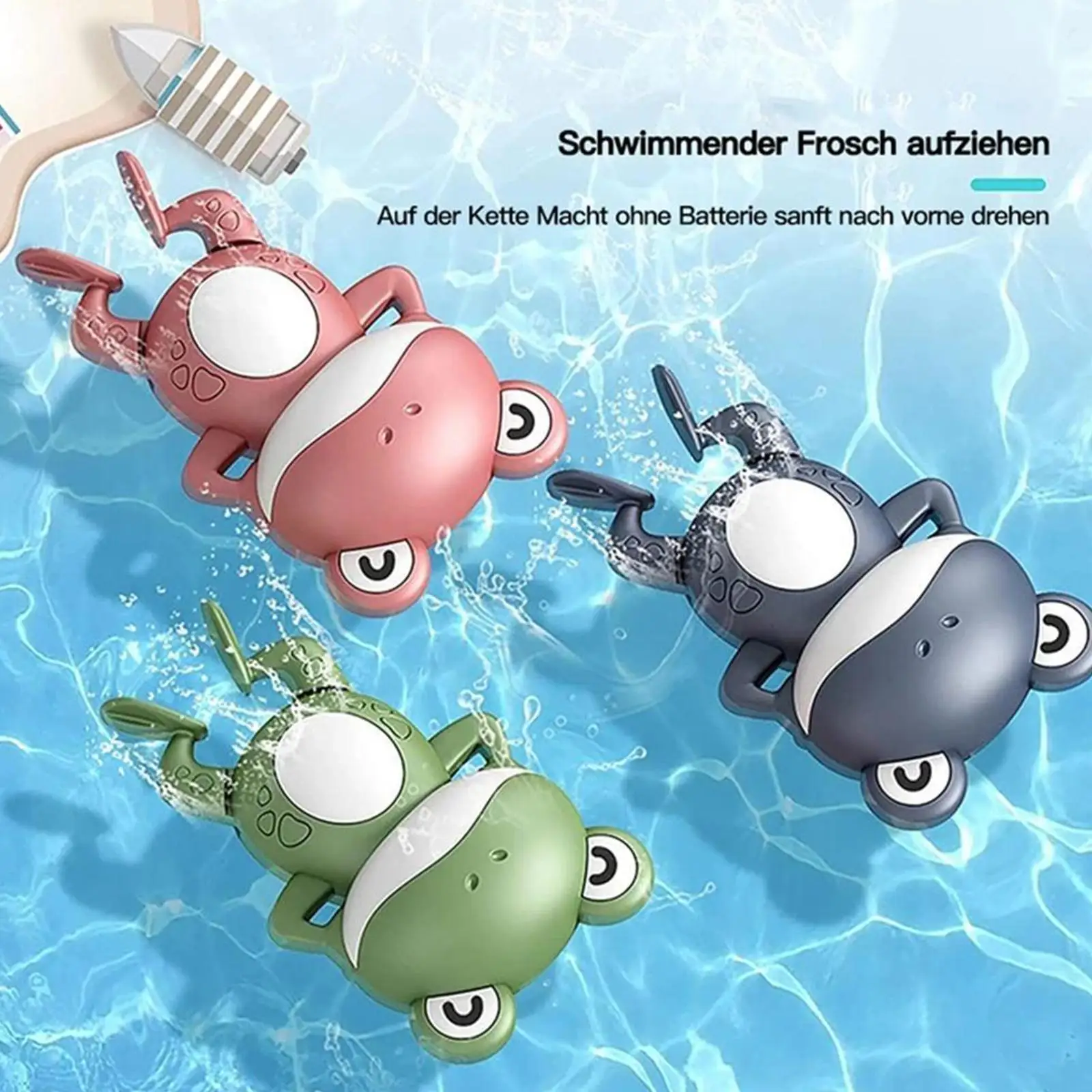 

Симпатичные игрушки для ванной, игрушка для ванной, игрушка для купания с заводным распылением воды, игрушки для пляжного душа, 1 шт. X3c8