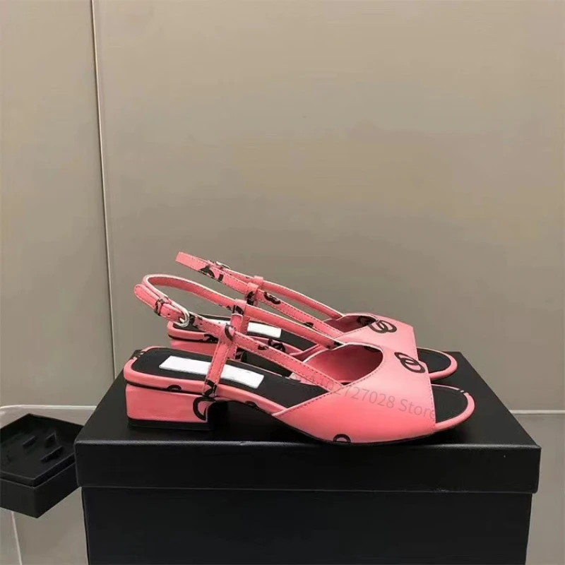 Classic Women Sandals Fashion Luxury High Heels Women High Quality Designer Sandals Vacation Beach Shoes 2023 New Ladies Shoes