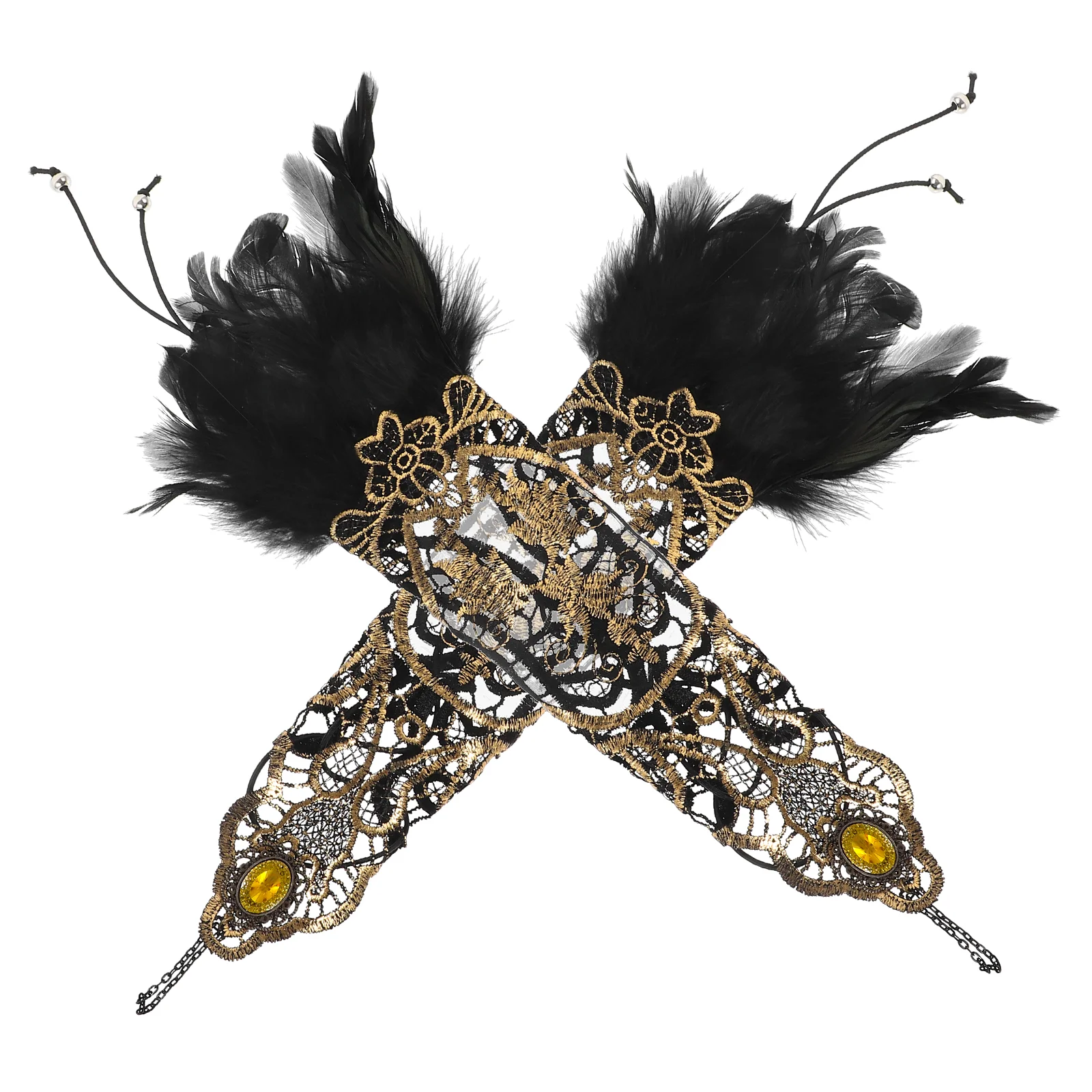 

1 пара, женские готические кружевные перчатки без пальцев