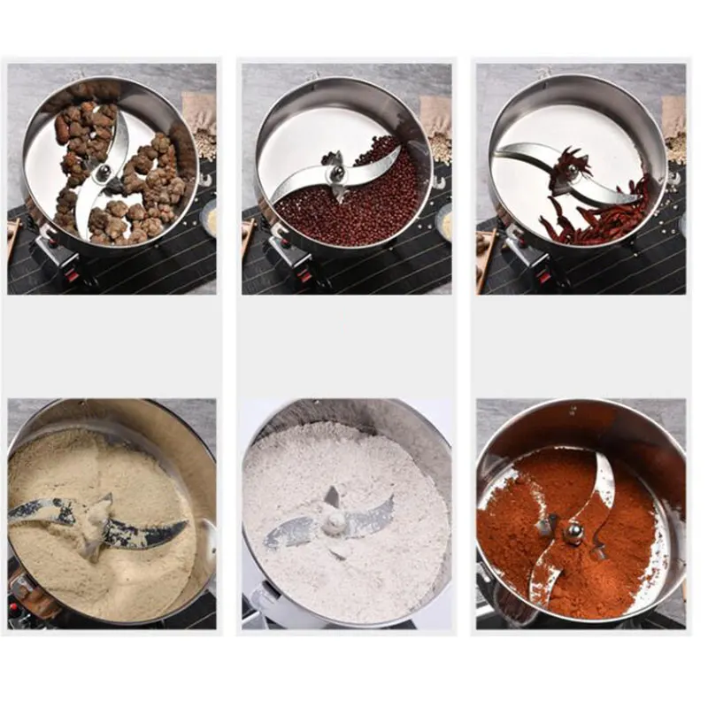 4500 г 220 В электрический шлифовальный Сверхтонкий порошок фрезерный станок