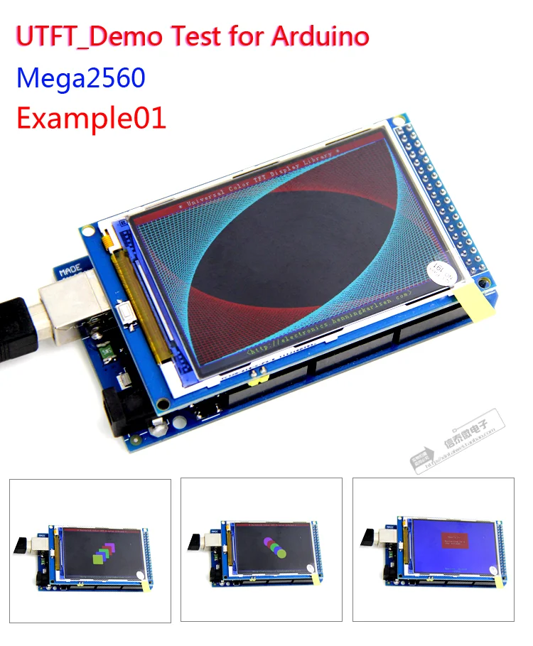 

3.2-Inch TFT Color Screen Module 320x480 HD LCD Screen Supports Mega2560 R3 Original New Quick Shipping