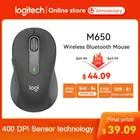 Мышь Logitech M650 Беспроводная с поддержкой Bluetooth, 400 DPI