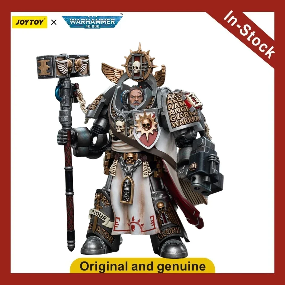 Фото 【UA】JOYTOY Warhammer 40K Масштаб 1/18 Фигурки Grey Knights Grand Master Voldus Модели Игрушки Подарки №2