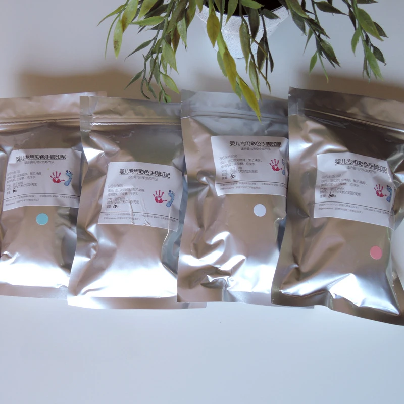 Детские отпечатки рук и ног для детей цветная глина на 100 день годовщины