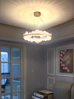 post modern living room elegant light luxury chandelier american simple bedroom dining room toroidal creative copper nordic lams