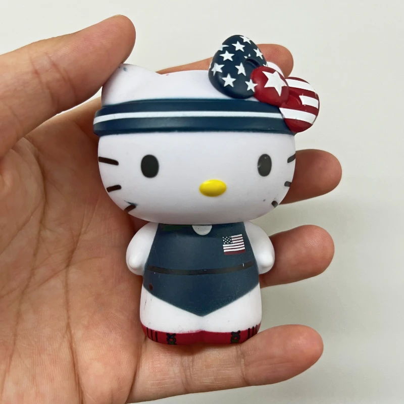 

Sanrio Мультяшные персонажи Hello Kitty спортивная Серия КТ Кот Аниме фигурки собирать украшения модели игрушки детские подарки