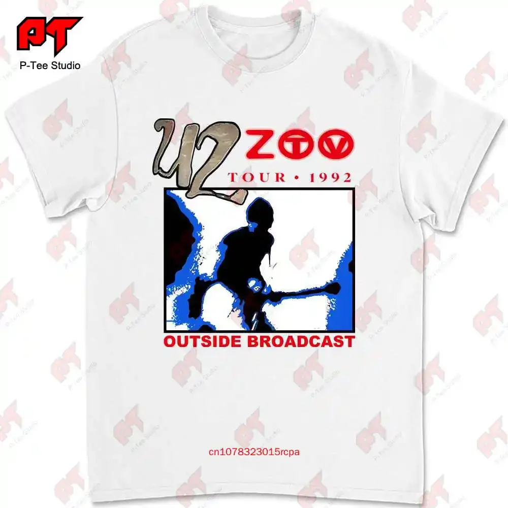 Фото Футболка U2 Zoo Tv Tour 1992 для концертов рок-групп на открытом воздухе AWVK №1