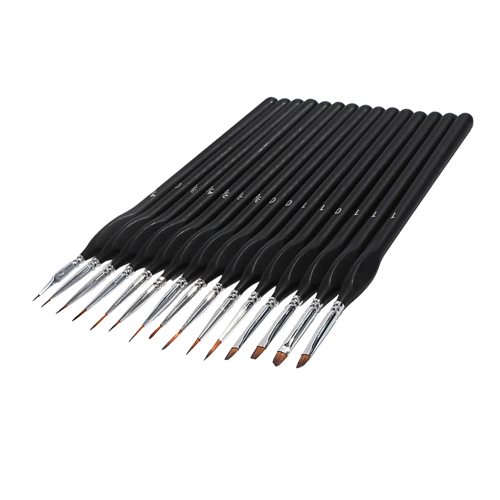 

15x Wood Pens Liner Brushes Line Art Pen for Watercolor Professional Oil Painting Painting Detail Art Painting Tools