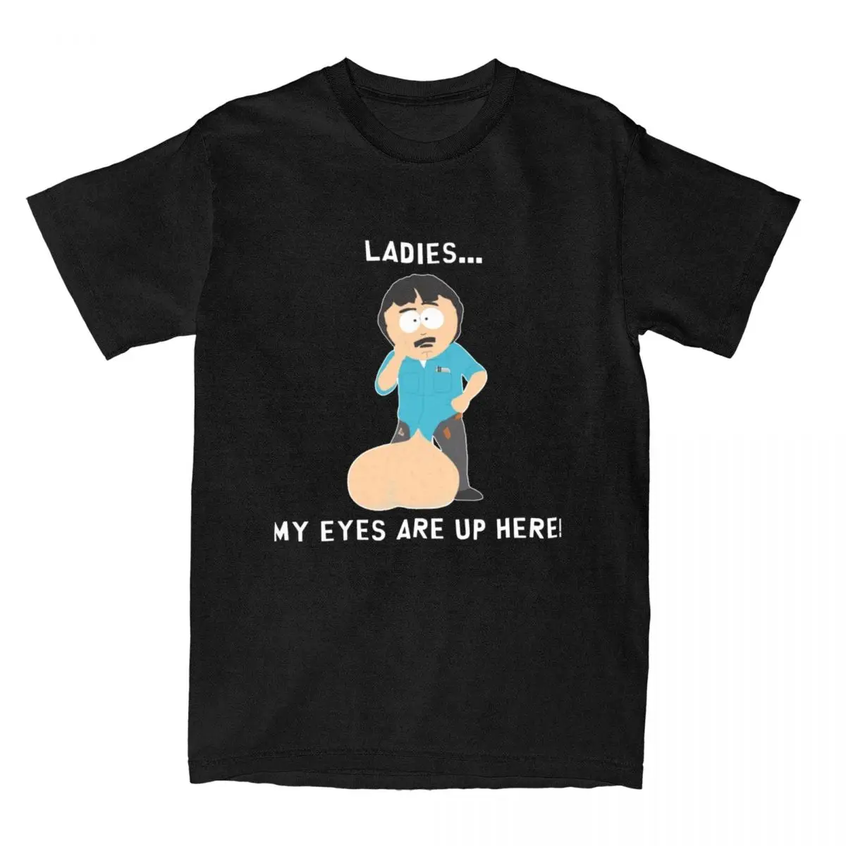 

Humorous Randy Marsh Balls Southpark T-Shirt Men Women's Crew Neck 100% Cotton Short Sleeve Tees Summer Clothes