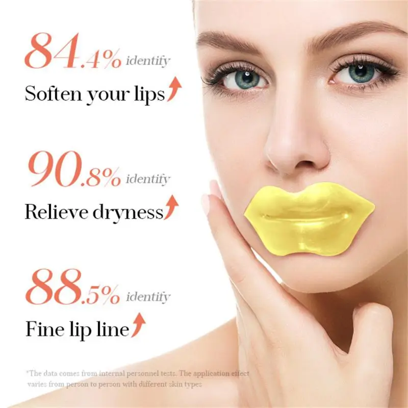 

Collagen Lip Mask Moisturizing Anti Wrinkle Nourishing Beauty Lips Care Labial Moisturizer Lip Patches Gel Pads Skin Care