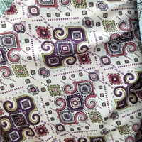 1yard x148cm soft ethnic style print chiffon fabric for maxi dress silk scarves summer sheer dress skirt mesh veil