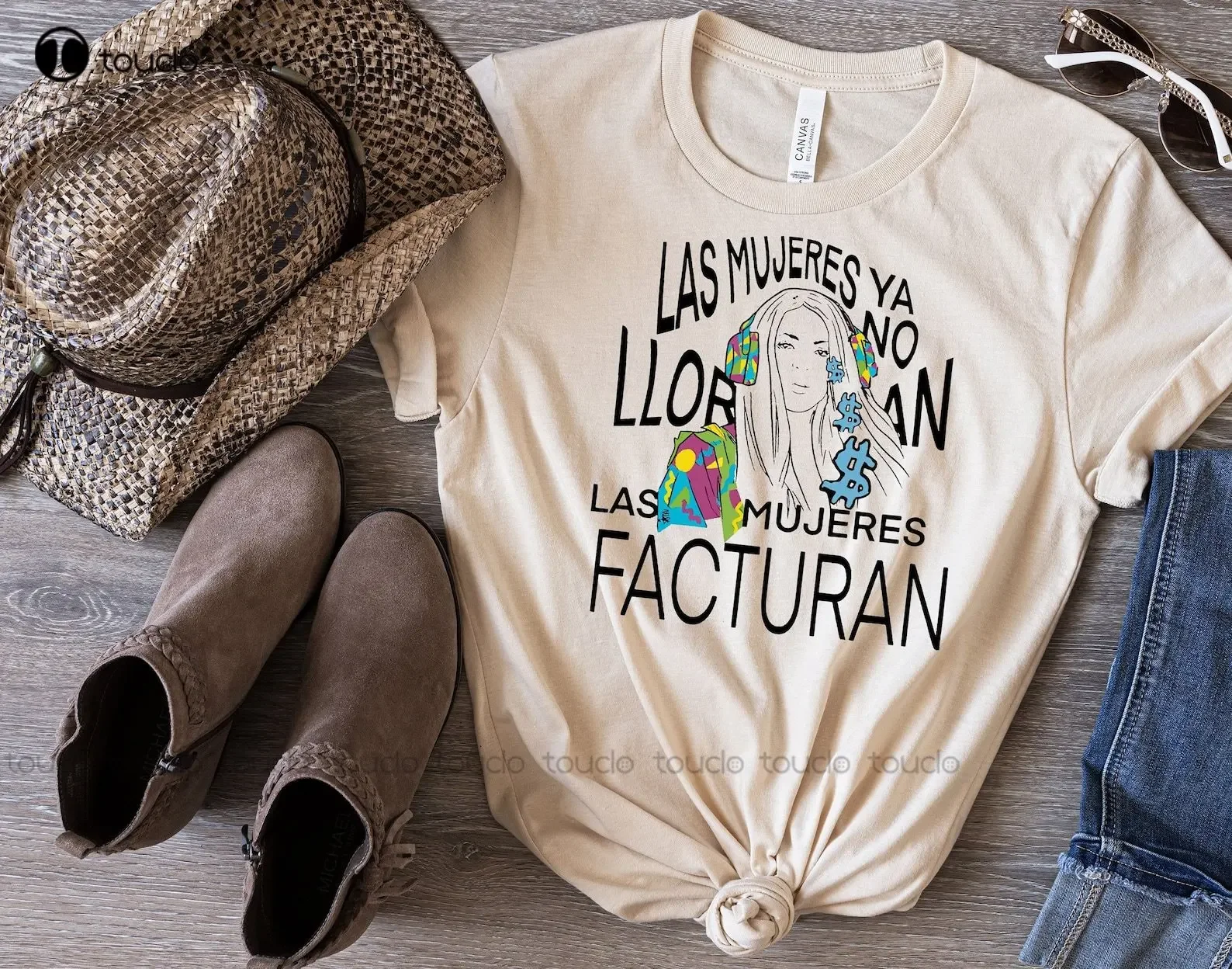 Shakira Las Mujeres Ya No Lloran Shirt Facturan Women Don'T Cry Tee Girls White T Shirts Custom Gift Xs-5Xl