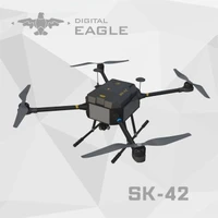 sk 42 digital eagle four rotor uav drone for security and photography