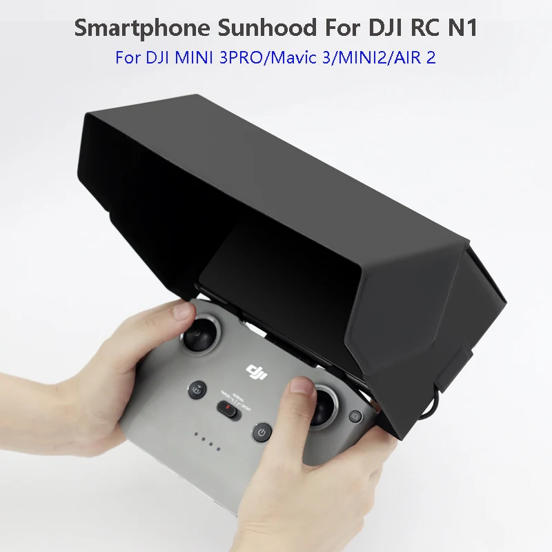 

Для DJI Mini 2 /3 Pro Sunhood дистанционное управление Sunshade Phone Monitor SunShade для DJI Mavic 3/Mavic Air 2/2S Drone Accessories