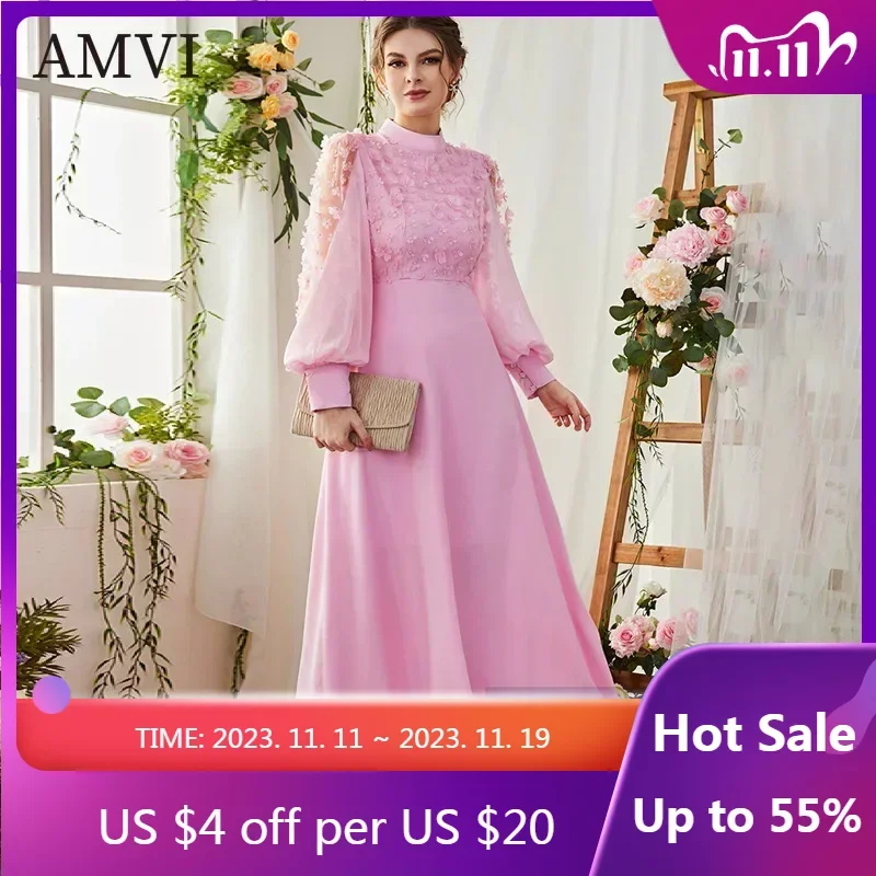 

2023 Elegant Skirts Fashion Dresses Solid Color Clothing Long Sleeve Skirt Muslim Dress Appliques Wear Middle East Dubai Clothes