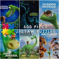 the good dinosaur 500 piece jigsaw puzzles disney cartoon anime diy creative puzzle paper decompress educational toys kids gifts