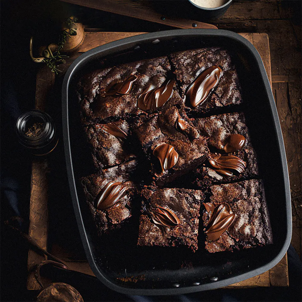 Сковорода из углеродистой стали с подставкой 17x14 дюймов большая жаровня для