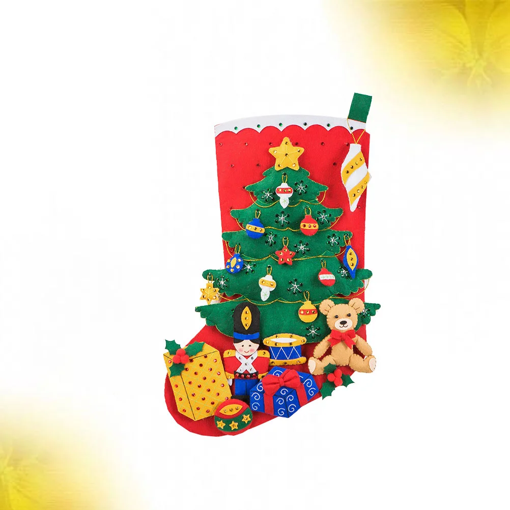 

Nativity Set Kids Christmas Handmade Educational Toys Felting Stocking Kits Embroidery Coat Hanger
