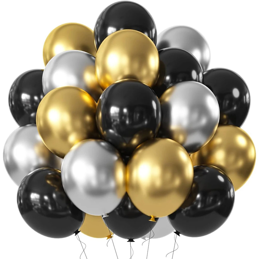 

Набор воздушных шаров Surpsea сине-белые с конфетти