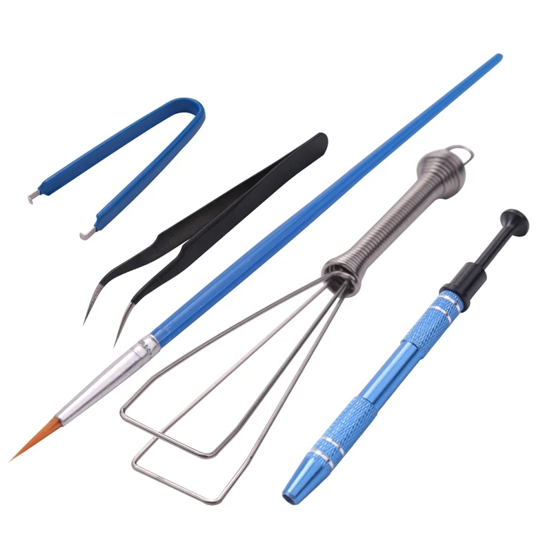 

6 шт. набор смазки для клавиатуры, съемник клавиатуры, выключатель, съемник, переключатель, смазка, инструменты для механической клавиатуры ...