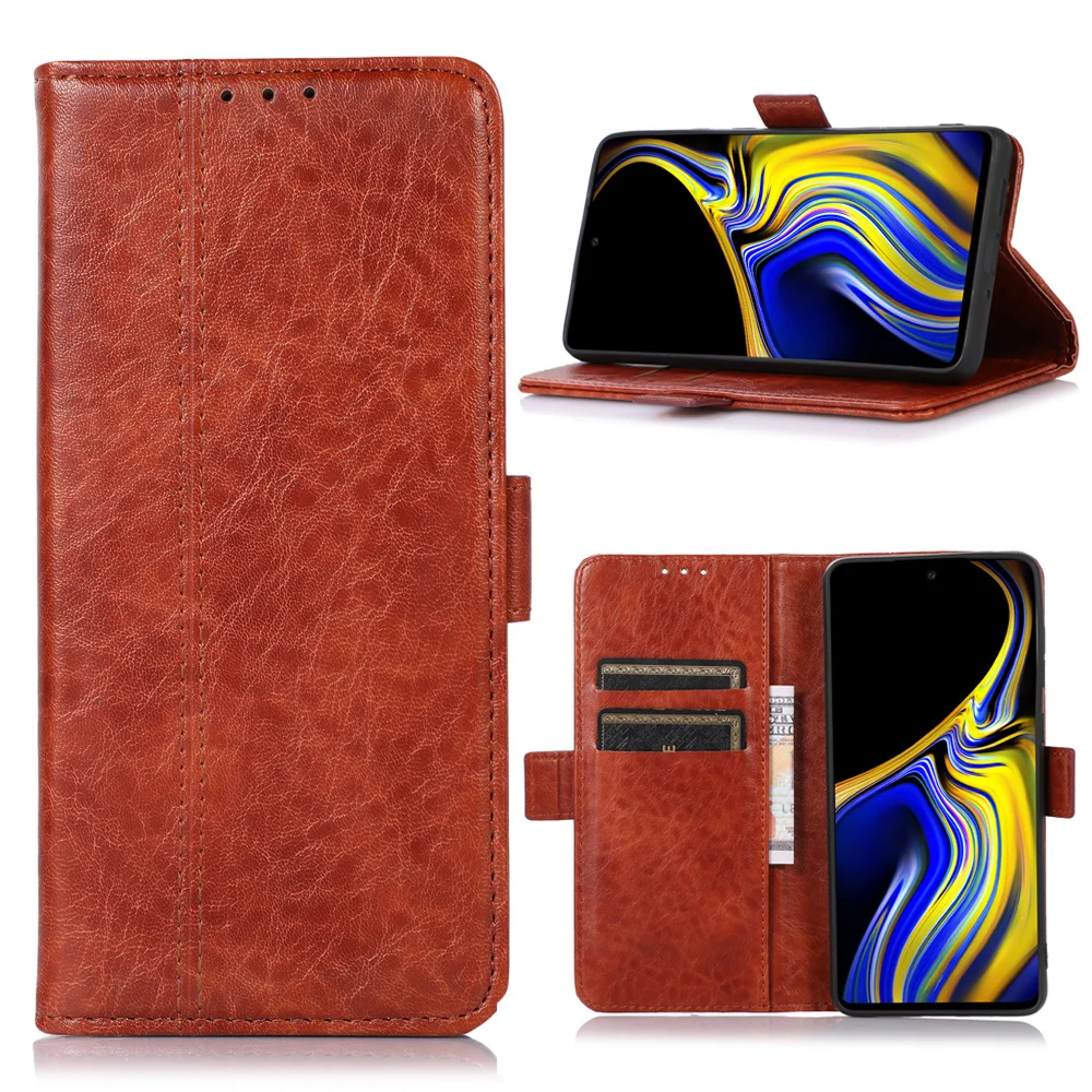 Флип-чехол для Samsung Quantum 2 Магнитный Флип-кошелек с отделением карт чехол-книжка