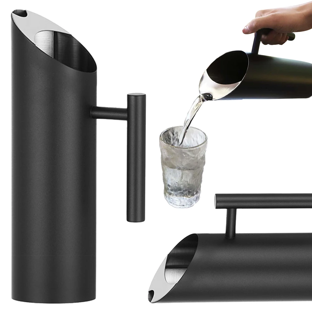 Кувшин для воды из нержавеющей стали кофейные горшки эргономичная ручка кувшин