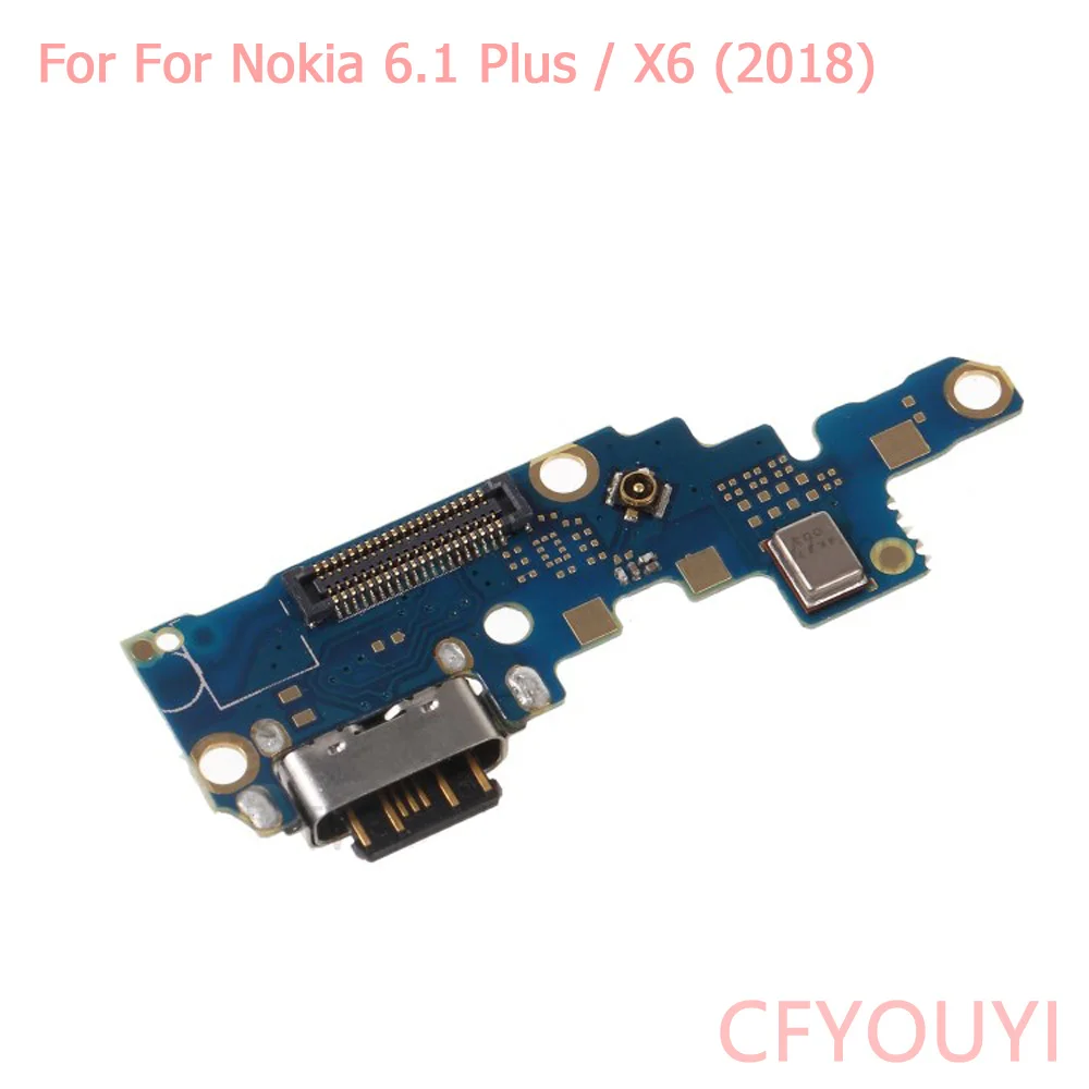 

10 шт./лот для Nokia 6,1 Plus X6/5,1 Plus X5 USB зарядный порт Зарядное устройство Док-станция Антенна Разъем микрофон гибкий кабель печатная плата