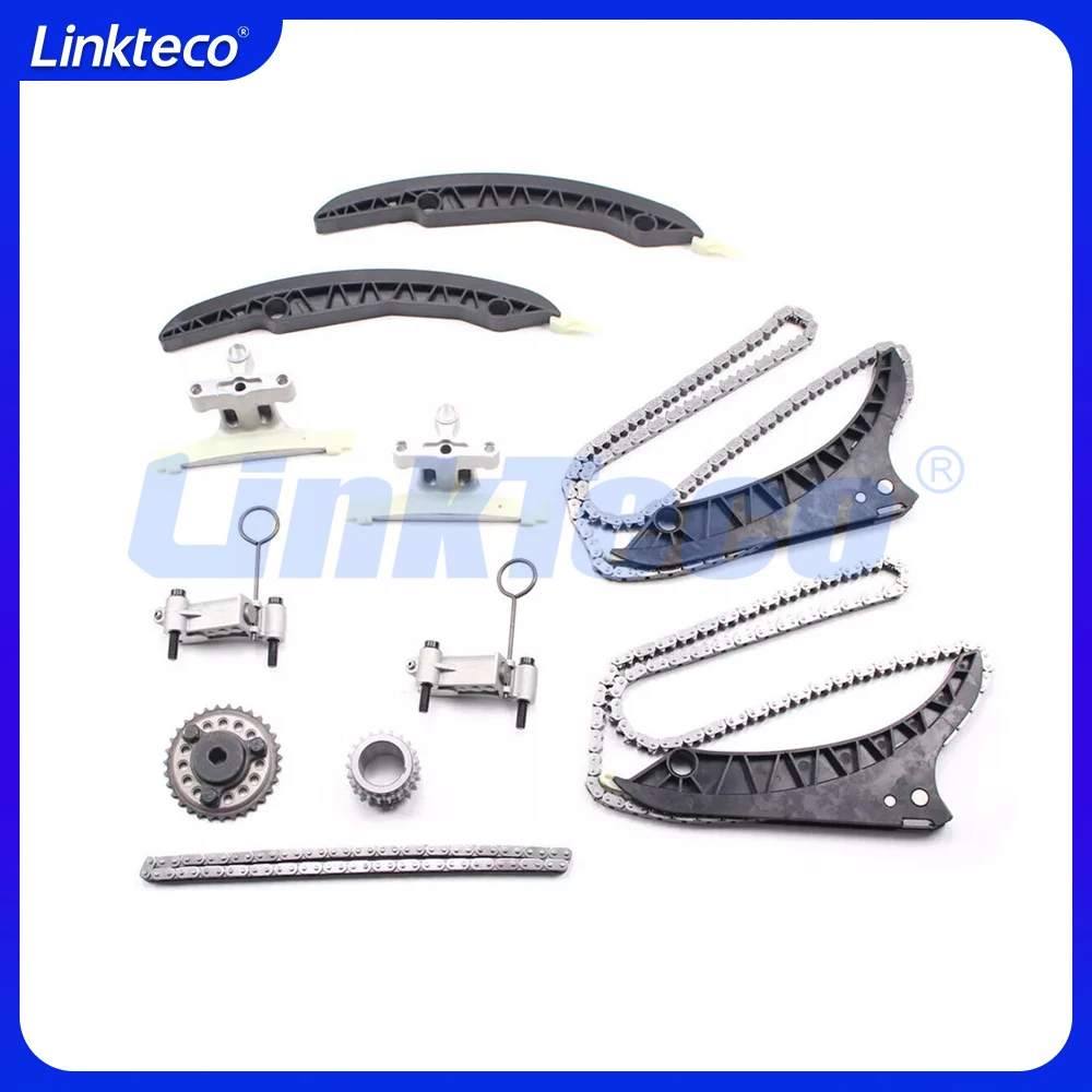 Комплект цепи ГРМ двигателя подходит для 4.4 T L V8 N63 S63 S63B44 N63B44 08-20 BMW 550i 650i 750i 6 7 X5 X6