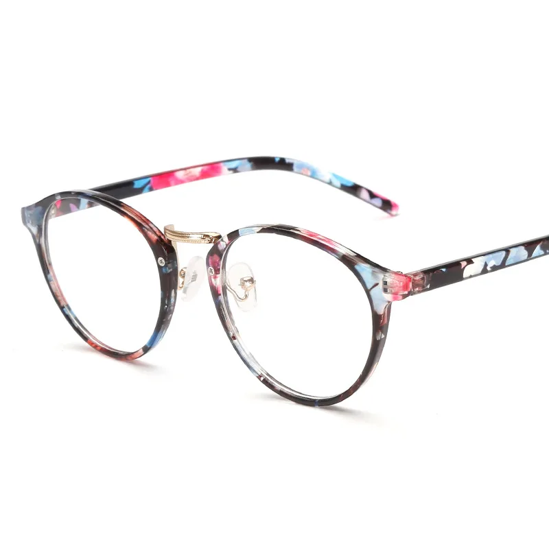 

Plain glasses frame computer glasses spectacles round transparent Optical glasses women men eyeglasses frame for female male