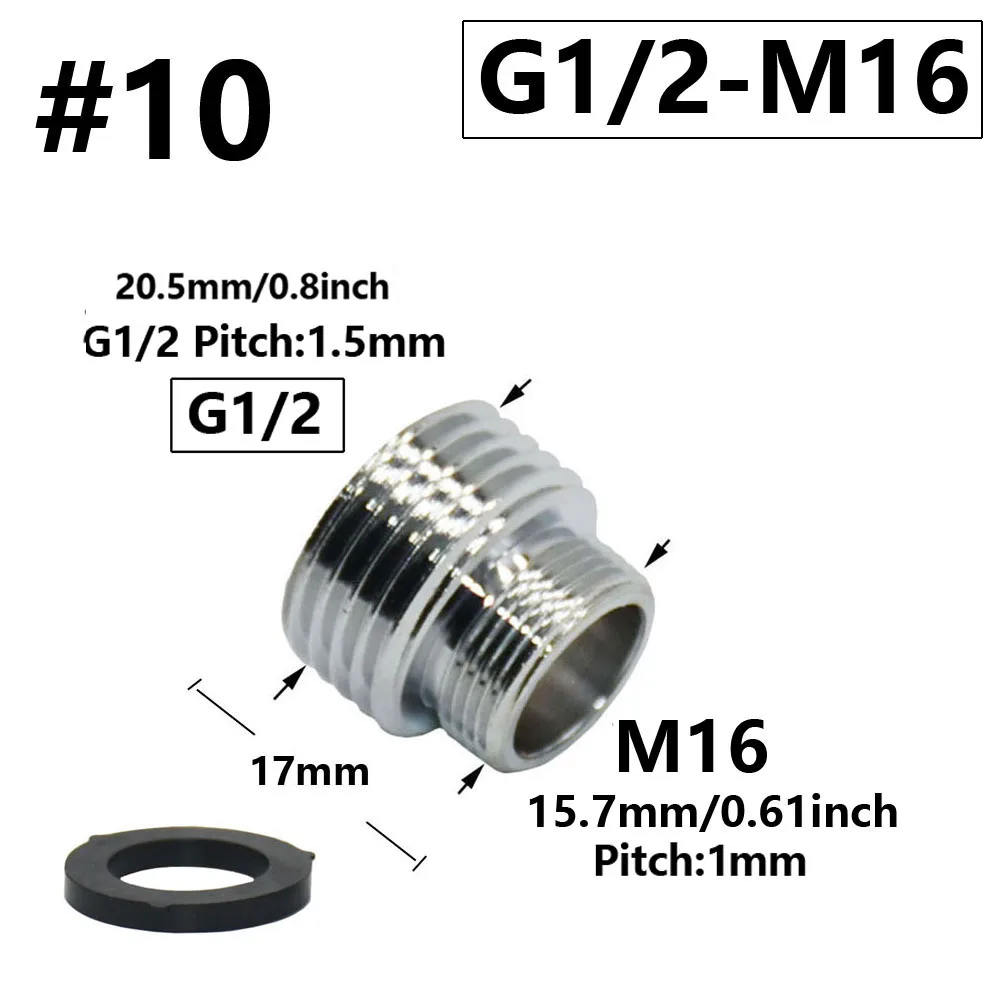 

Латунные резьбовые соединители 1/2" - M16 M18 M20 M22 M24 M28