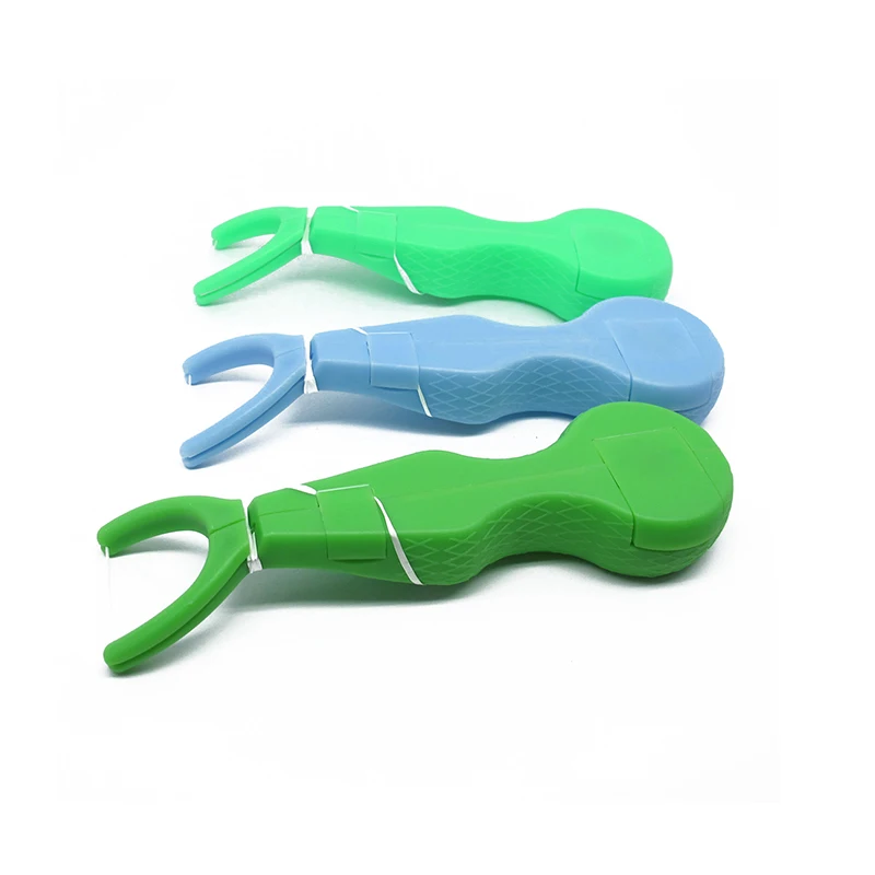 

2 в 1 60 м ультра тонкий плоский провод микро воск мятный стоматологический Флоссер многоразовые стоматологические бриллианты подарок короб...