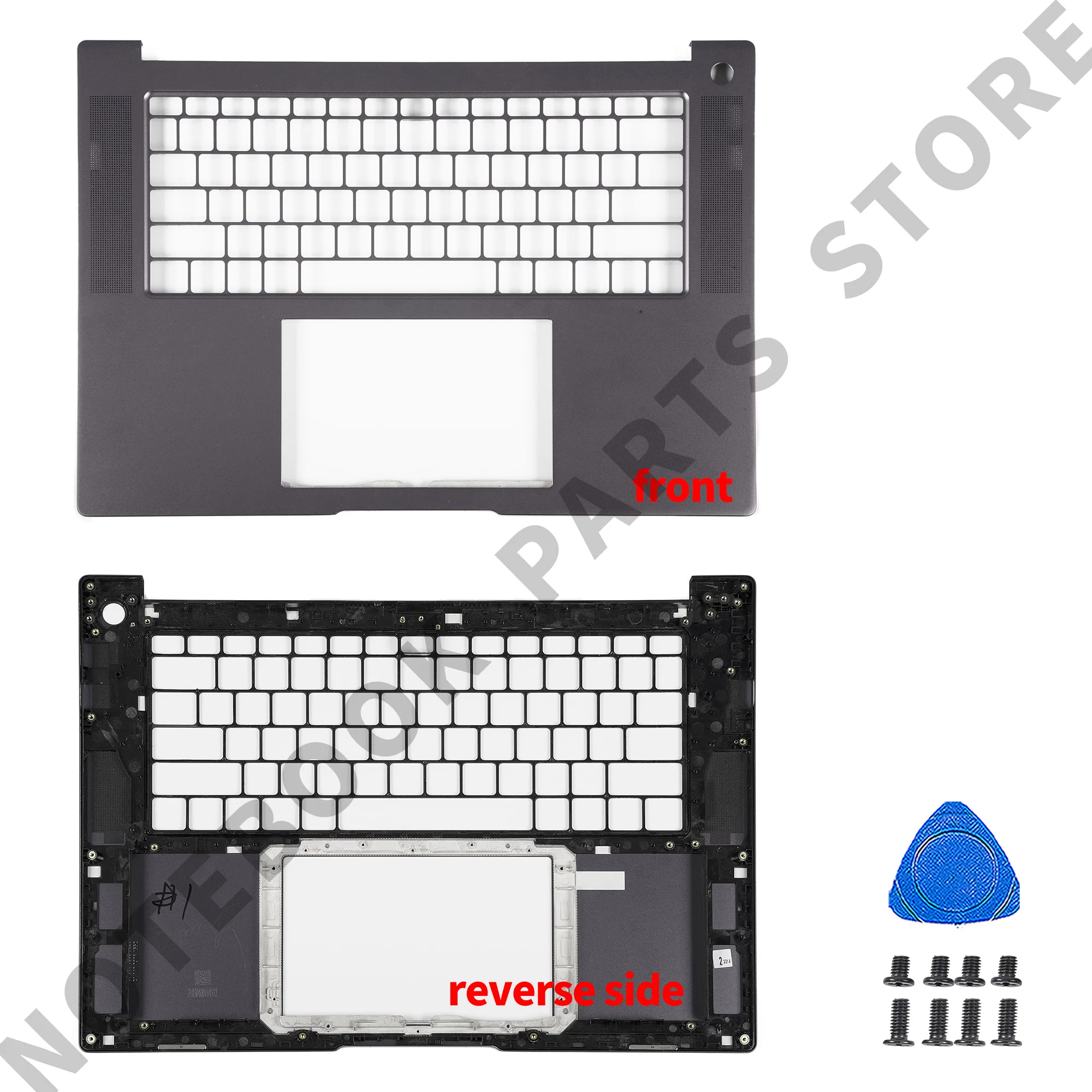 Задняя крышка для MateBook 16 MEIHENGHUI серая