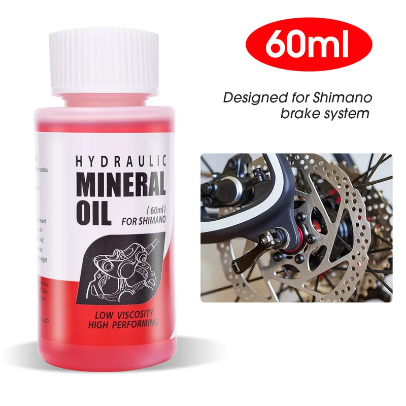 

60ml Bicycle Brake Mineral Oil System Fluid Cycling Mountain Bikes for Shimano Bicycles High Quality Bike Lubricating Oil