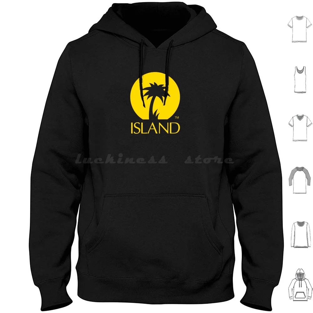 Island Records Hoodies Long Sleeve Island Records Reggae Records Label Music Ska Tuff Gong Island Universal Music