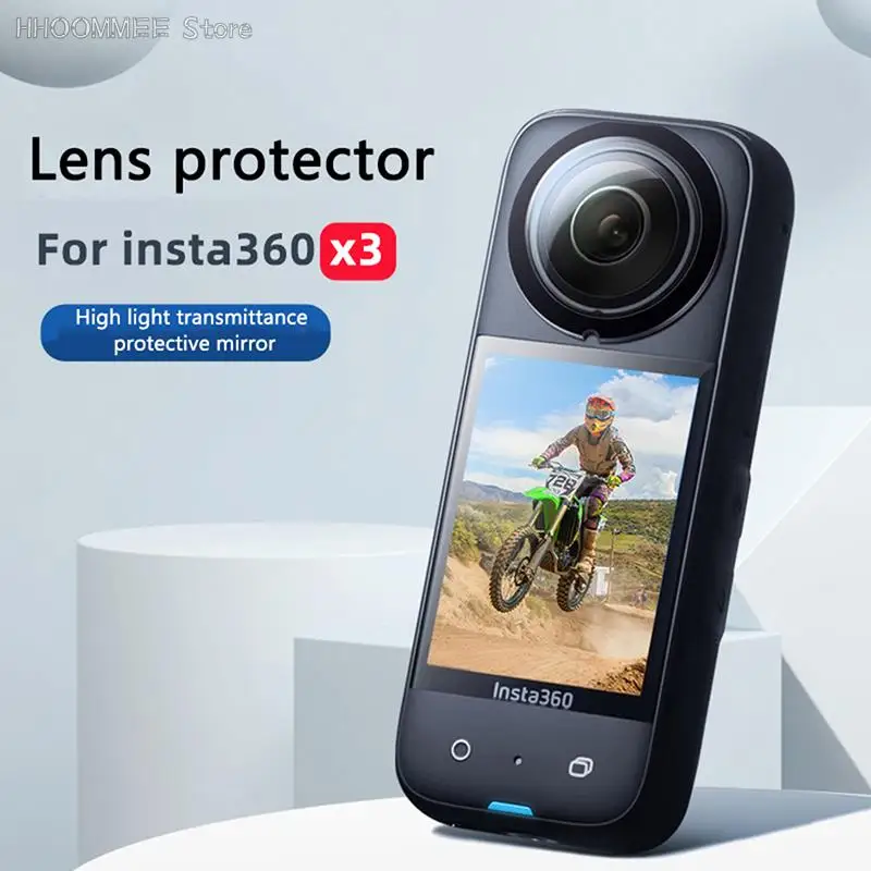 

2 шт., защитный чехол для панорамной камеры Insta360 ONE x3
