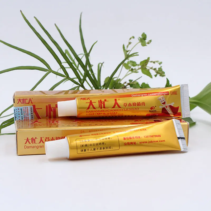 

1PCS Hot selling YIGANERJING damangren Skin Psoriasis Cream Dermatitis Eczema Ointment Treatment Psoriasis Cream No Box
