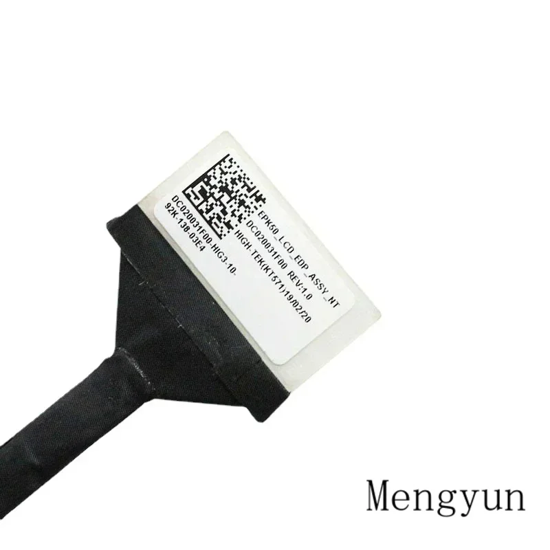 Для HP 15-da 15-da0012dx 15-db 250 G7 255 постоянного тока 020031 Замена кабеля ЖК-дисплея ноутбука