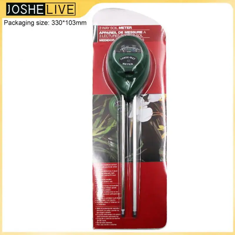 

Sunlight Plant Soil Monitor Testing Instrument 3 In1 Ph Detector Ph Test Moisture Meter Garden Accessories Tools Moisture Sensor