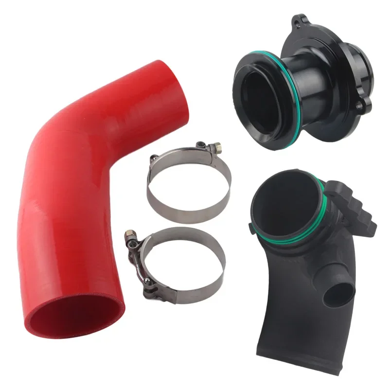 Performance Turbo глушитель для удаления + впускной колено турбо силиконовый шланг Audi S3 A3