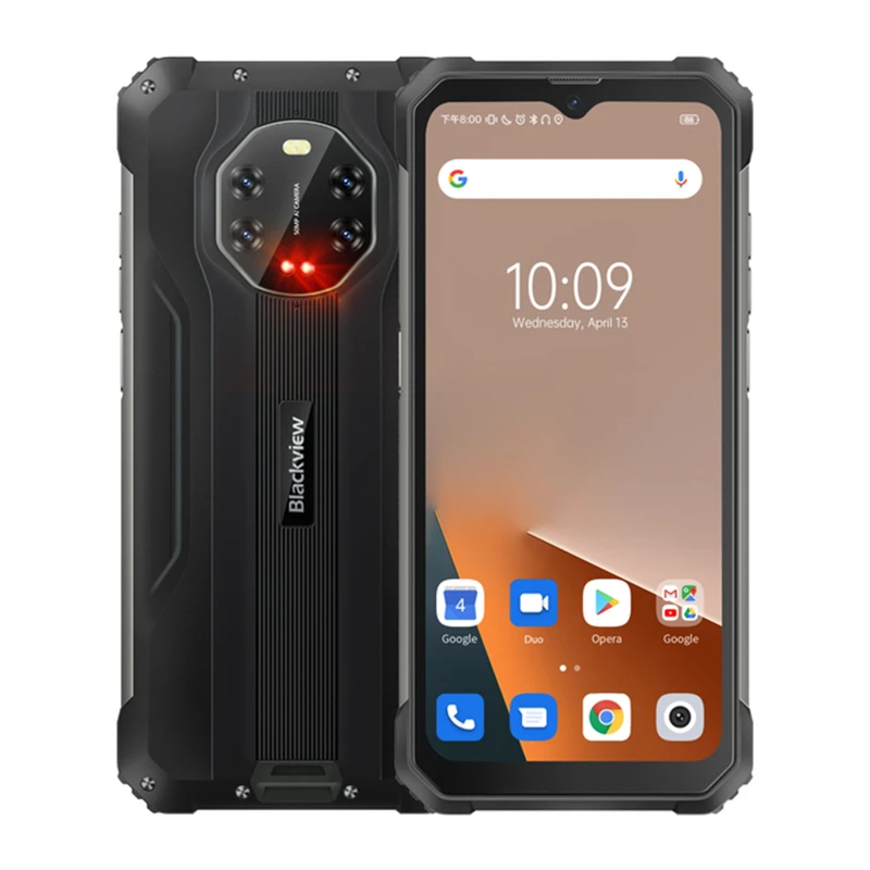 

Blackview BL8800 Pro 5G Rugged SmartPhone 8GB RAM 128GB ROM Thermal Imaging 6.58 inch 8380mAh IP68 Waterproof Mobile Phone